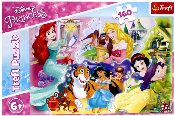 TREFL 160 el. - Księżniczki i przyjaciele [PUZZLE]
