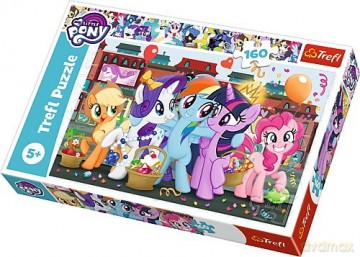 TREFL 160 el. - My Little Pony, Kucyki na zakupach [PUZZLE]