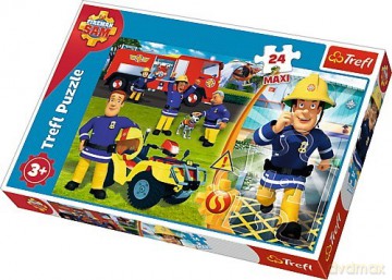 TREFL 24 el. Maxi - Dzielny Strażak Sam [PUZZLE]
