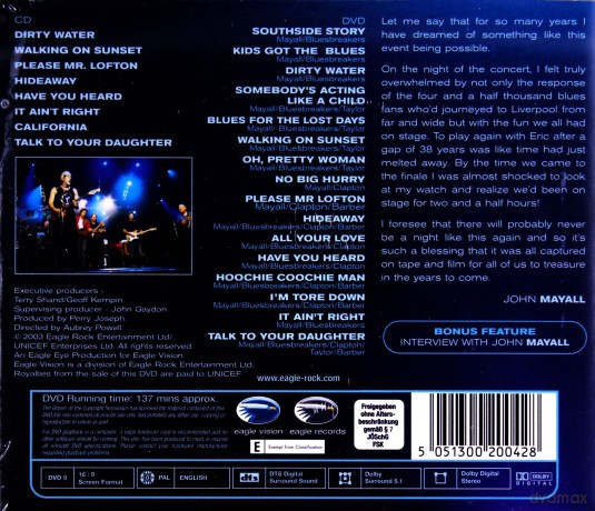 John Mayall: 70th Birthday... [CD]+[DVD]