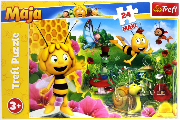 TREFL 24 el. Maxi - W świecie Pszczółki Mai [PUZZLE]