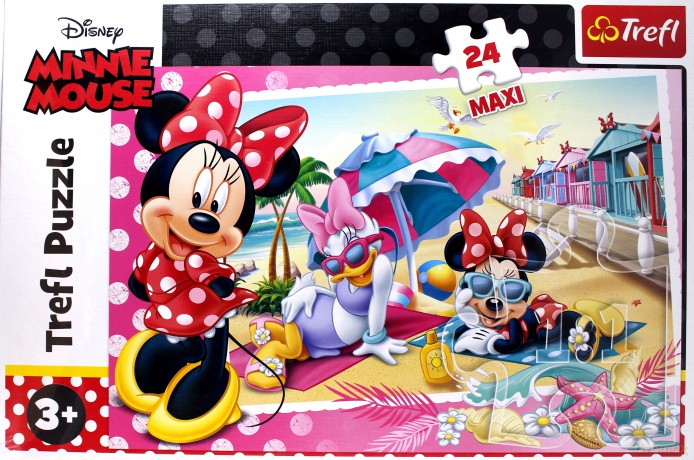 TREFL 24 el. Maxi - Wakacje Minnie [PUZZLE]