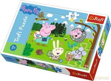 TREFL 30 el. - Świnka Peppa, Leśna wyprawa [PUZZLE]
