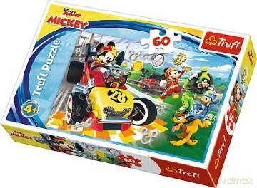 TREFL 60 el. - Myszka Miki, Rajd z przyjaciółmi [PUZZLE]