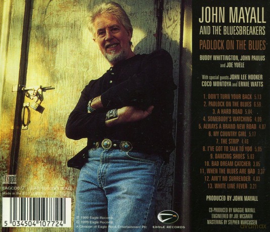 John Mayall: Padlock On The Blues [CD]