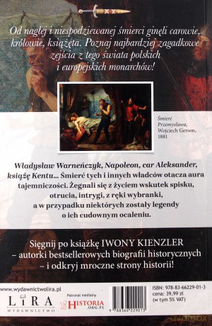 Tajemnicze zgony władców - Iwona Kienzler [KSIĄŻKA]
