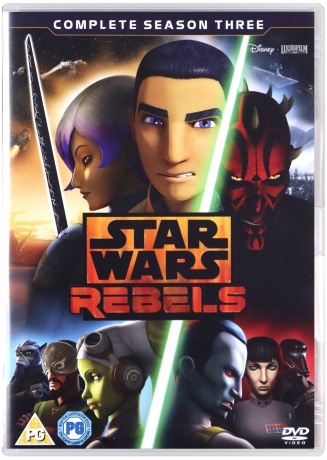 Star Wars Rebels Season 3 (Gwiezdne Wojny: Rebelianci Sezon 3) [4DVD]
