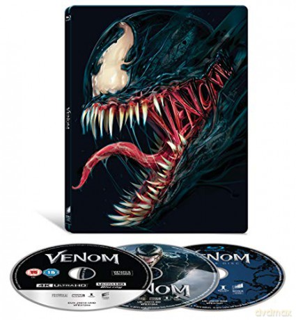 Venom (steelbook) [Blu-Ray 4K]+[Blu-Ray]