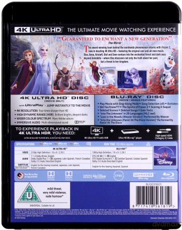 Frozen II (Kraina lodu II) (Disney) [Blu-Ray 4K]+[Blu-Ray]