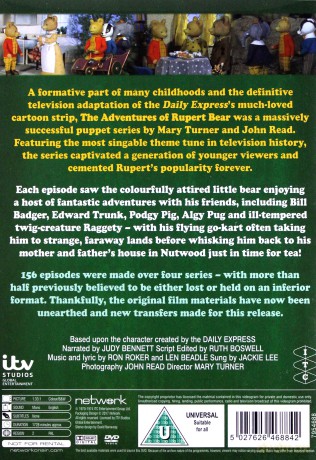 The Adventures Of Rupert Bear [BOX] [12DVD]