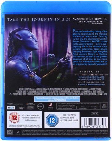 Avatar [Blu-Ray 3D]+[DVD]