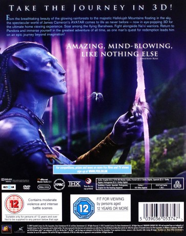 Avatar [Blu-Ray 3D]+[DVD]