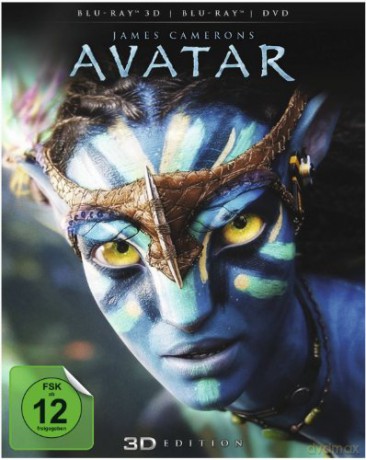 Avatar (with Artbook) [Blu-Ray 3D]+[Blu-Ray]+[DVD]