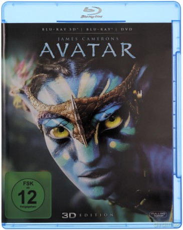 Avatar (with Artbook) [Blu-Ray 3D]+[Blu-Ray]+[DVD]