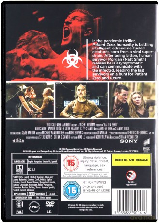 Pacjent Zero [DVD]