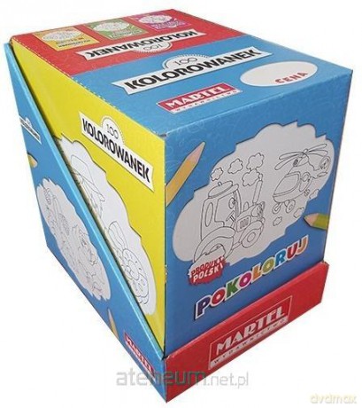 100 kolorowanek MIX display [KSIĄŻKA]