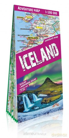 Adventure map Islandia 1: 500 000