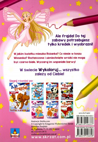 Ale frajda! Wykoloruj wróżki [KSIĄŻKA]