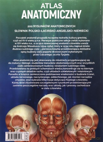 Atlas anatomiczny - Joanna Mazurek [KSIĄŻKA]
