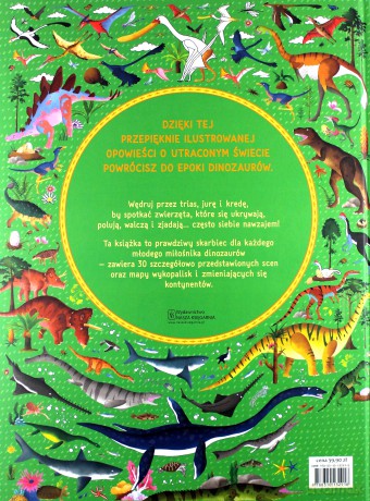 Atlas przygód dinozaurów - Emily Hawkins [KSIĄŻKA]