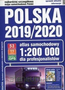 Atlas samochodowy 2019/2020 Polska 1:200 000 [KSIĄŻKA]