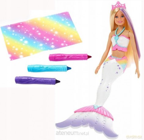 Barbie Dreamtopia. Syrenka kolorowa magia