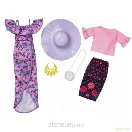 Barbie ubranka z akcesoriami 2 pak 10