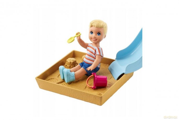 Barbie. Akcesoria spacerowe z laleczką FXG96