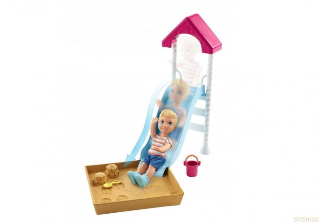 Barbie. Akcesoria spacerowe z laleczką FXG96