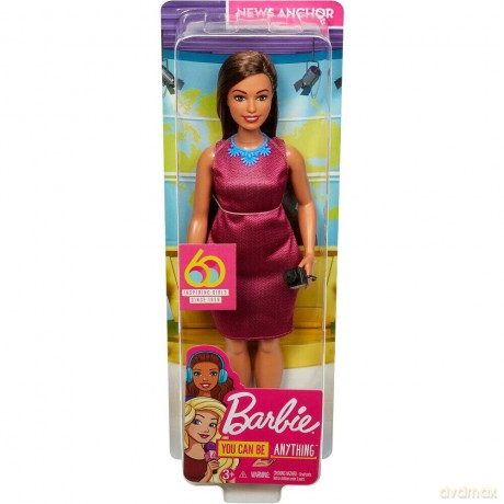Barbie. Barbie 60 urodziny Lalka Kariera GFX27