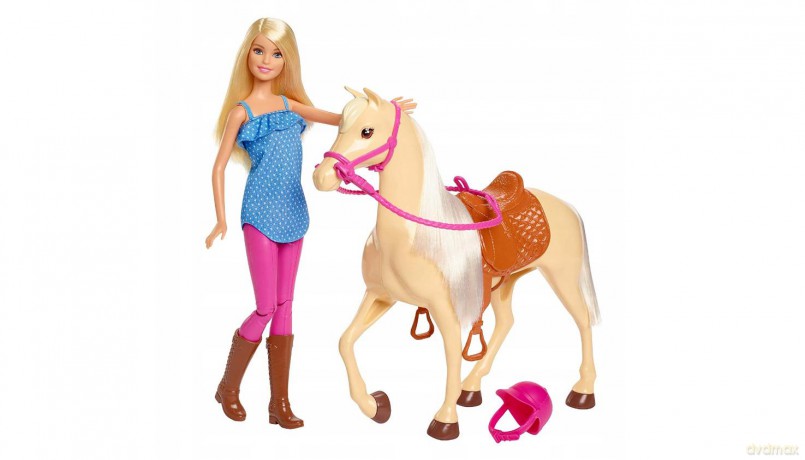 Barbie. Lalka + Koń podstawowy