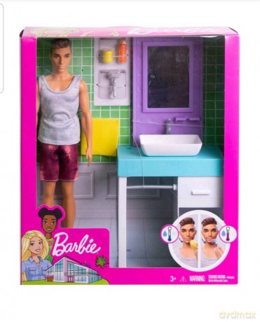 Barbie. Lalka Ken Domowe zajęcia FYK53