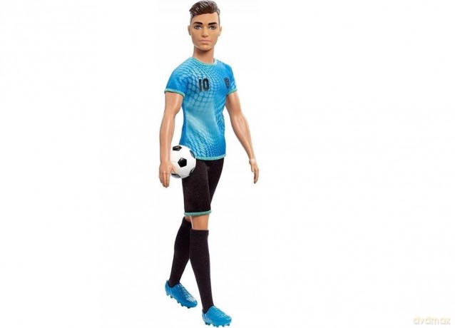 Barbie. Lalka Ken kariera piłkarz FXP02