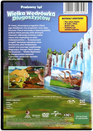 Pradawny ląd 10. Wielka wędrówka długoszyjców [DVD]
