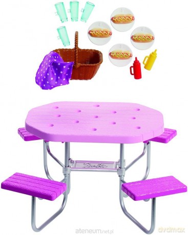 Barbie. Mebelki/zestaw ogrodowy FXG40