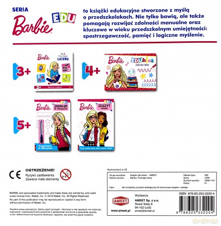 Barbie. Poznaję liczby [KSIĄŻKA]