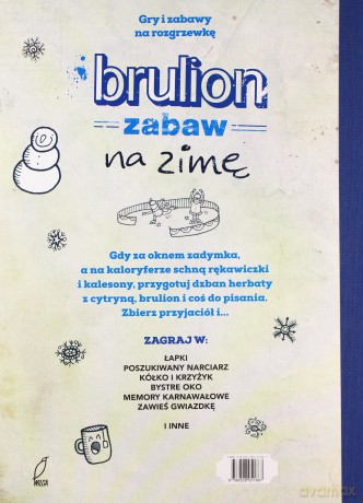 Brulion zabaw na zimę [KSIĄŻKA]