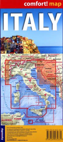 Comfort! map Włochy (Italy) 1:1 050 000 mapa