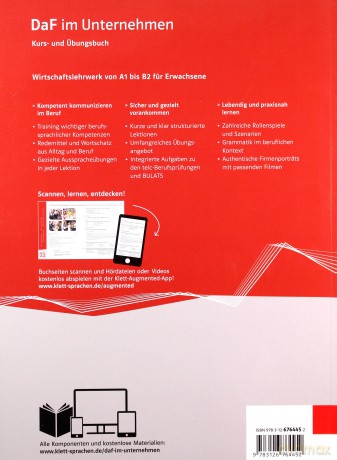 DaF im Unternehmen A2 podręcznik+ćwiczenie [KSIĄŻKA]+[CD]