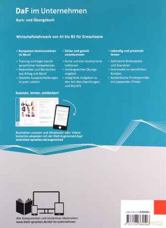 DaF im Unternehmen B1 podręcznik+ćwiczenie [KSIĄŻKA]+[CD]