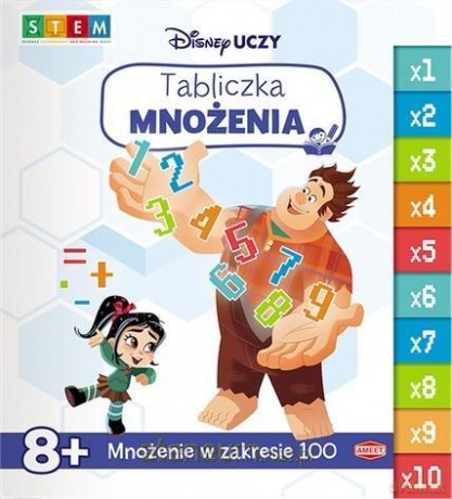 Disney Uczy. Tabliczka mnożenia [KSIĄŻKA]