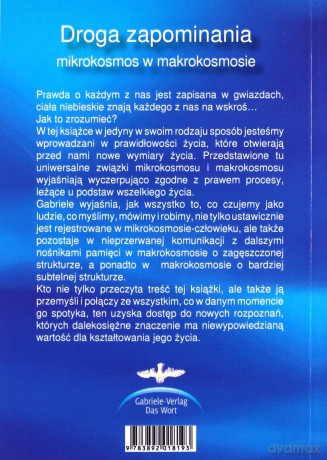 Droga zapominania. Mikrokosmos w makrokosmosie - Gabriele [KSIĄŻKA]