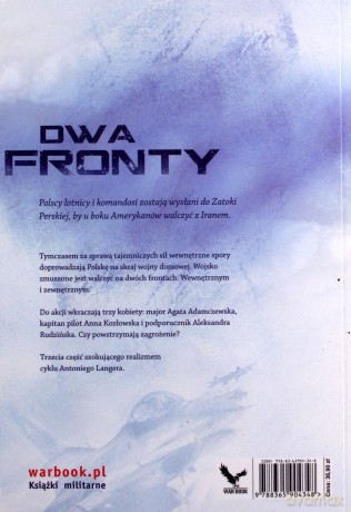 Dwa fronty - Antoni Lnager [KSIĄŻKA]