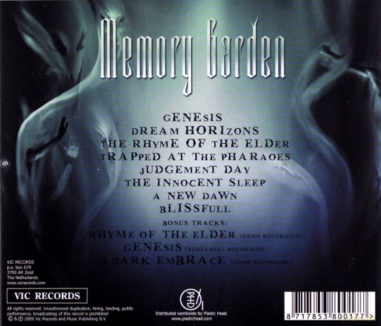 Memory Garden: Tides [CD]