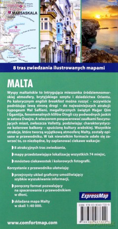 Explore! guide Malta (przewodnik + mapa) - Agnieszka Fundowicz-Skrzyńska [KSIĄŻKA]