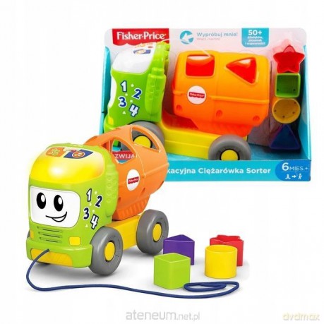 Fisher Price. Edukacyjna Ciężarówka Sorter