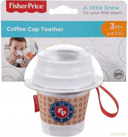 Fisher Price. Gryzaczek kubeczek kawy