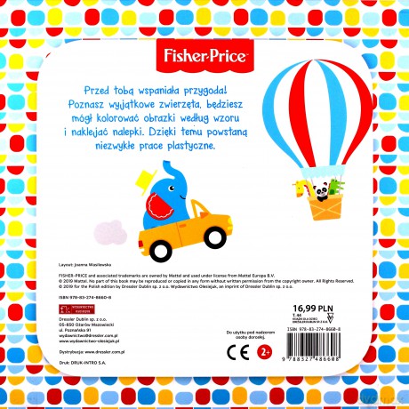 Fisher Price. Wielki blok do kolorowania [KSIĄŻKA]