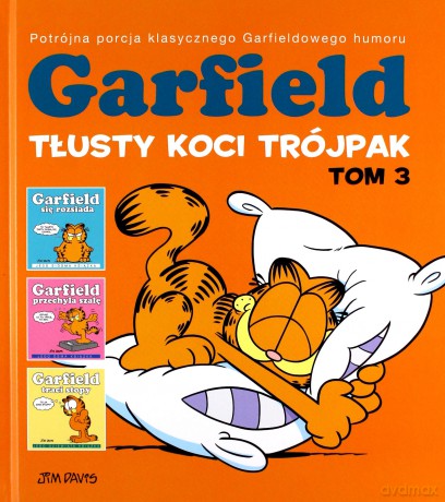 Garfield. Tłusty koci trójpak (Tom 3) [KOMIKS]