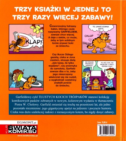 Garfield. Tłusty koci trójpak (Tom 3) [KOMIKS]